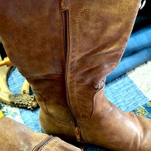 Brown boots size 11